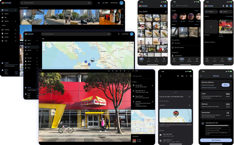 Immich adalah alternatif layanan penyimpanan foto dan video yang paling saya sukai