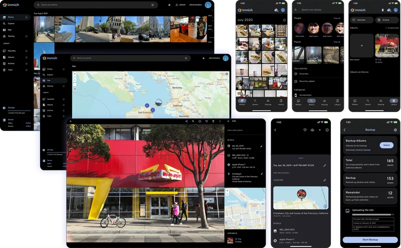 Immich adalah alternatif layanan penyimpanan foto dan video yang paling saya sukai