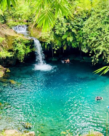Pemandangan Lubuk Bonta dari atas